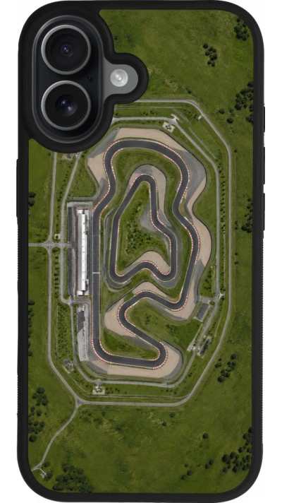 iPhone 17 Case Hülle - Silikon schwarz Sports 2026 Circuit