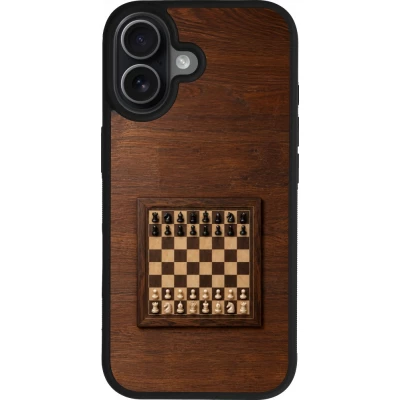 Coque iPhone 17 - Silicone rigide noir Sports 2026 Echec