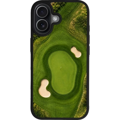 Coque iPhone 17 - Silicone rigide noir Sports 2026 Golf