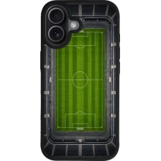 iPhone 17 Case Hülle - Silikon schwarz Sports 2026 Soccer