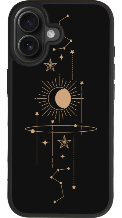 iPhone 17 Case Hülle - Silikon schwarz Spring 23 astro
