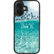 iPhone 17 Case Hülle - Silikon schwarz Summer 18 24