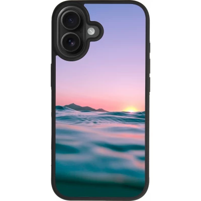 Coque iPhone 17 - Silicone rigide noir Summer 2021 12