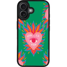 iPhone 17 Case Hülle - Silikon schwarz Viva la vida 2026