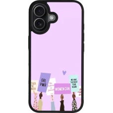 Coque iPhone 17 - Silicone rigide noir Womens day 2026 9