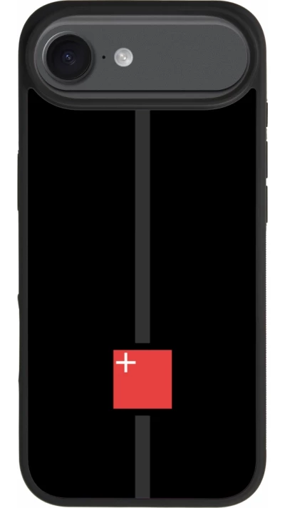 iPhone Air Case Hülle - Silikon schwarz Kanton SZ schwarz