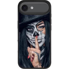 Coque iPhone Air - Silicone rigide noir Halloween 18 19