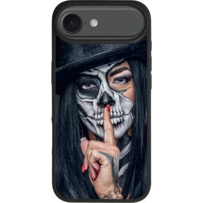 Coque iPhone Air - Silicone rigide noir Halloween 18 19