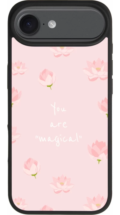 Coque iPhone Air - Silicone rigide noir Mom 2023 your are magical