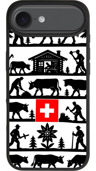 iPhone Air Case Hülle - Silikon schwarz Poya Schweiz 1
