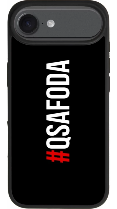 iPhone Air Case Hülle - Silikon schwarz Qsafoda 1