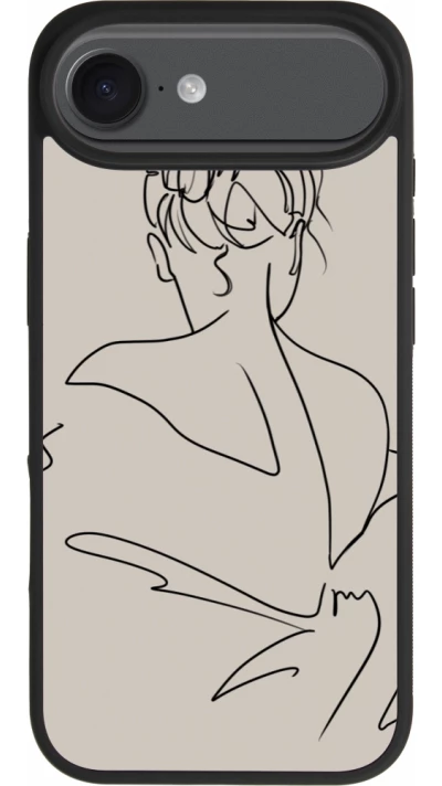 iPhone Air Case Hülle - Silikon schwarz Salnikova 05