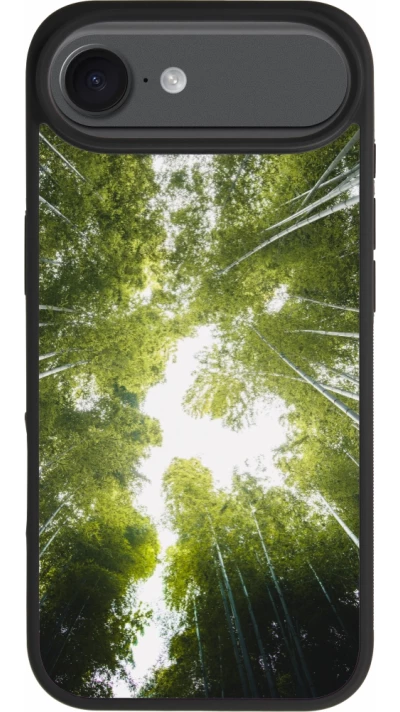 iPhone Air Case Hülle - Silikon schwarz Spring 23 forest blue sky