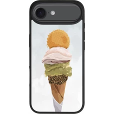 Coque iPhone Air - Silicone rigide noir Summer 2025 Cornet