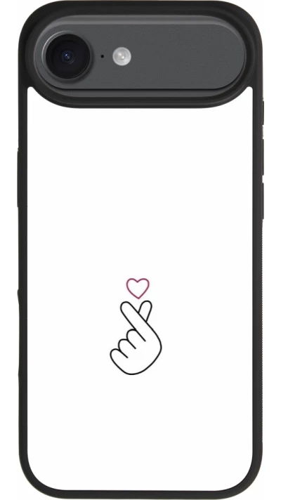 iPhone Air Case Hülle - Silikon schwarz Valentine 2024 heat by Millennials