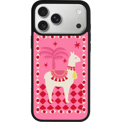 Coque iPhone 18 Pro Max / 17 Pro Max - Silicone rigide noir Alpaca 2026
