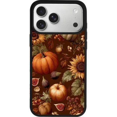 Coque iPhone 18 Pro Max / 17 Pro Max - Silicone rigide noir Autumn 26 Autumn still life