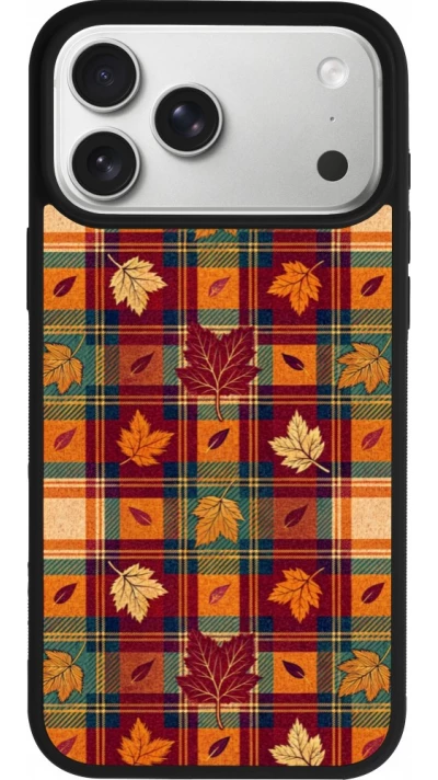 iPhone 17 Pro Max Case Hülle - Silikon schwarz Autumn 26 Autumn pattern
