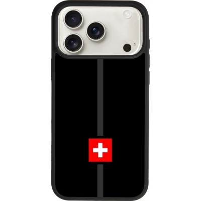 iPhone 17 Pro Max Case Hülle - Silikon schwarz Kanton CH schwarz