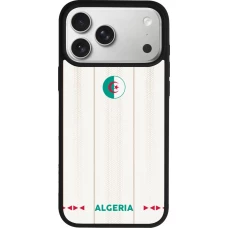iPhone 17 Pro Max Case Hülle - Silikon schwarz Algerien 2026 personalisierbares Fussballtrikot