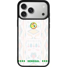iPhone 17 Pro Max Case Hülle - Silikon schwarz Senegal 2026 personalisierbares Fussballtrikot