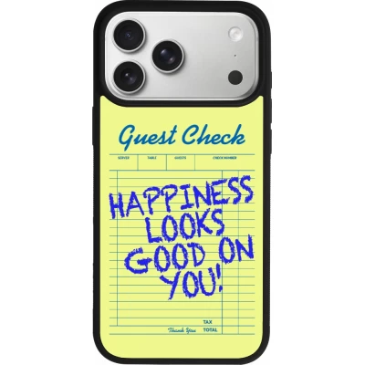 iPhone 17 Pro Max Case Hülle - Silikon schwarz Guest check 2026
