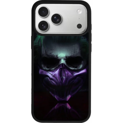 Coque iPhone 18 Pro Max / 17 Pro Max - Silicone rigide noir Halloween 20 21