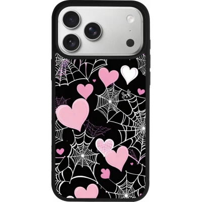 iPhone 17 Pro Max Case Hülle - Silikon schwarz Halloween 2024 girly