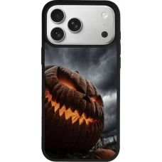 iPhone 18 Pro Max / 17 Pro Max Case Hülle - Silikon schwarz Halloween 2026 The Wicked Pumpkin