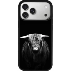 iPhone 17 Pro Max Case Hülle - Silikon schwarz Highland calf black