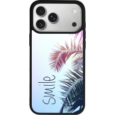 iPhone 17 Pro Max Case Hülle - Silikon schwarz Smile 05
