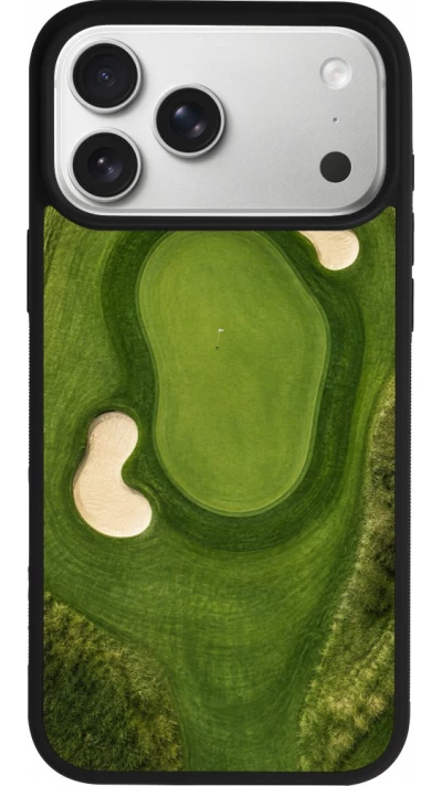iPhone 18 Pro Max / 17 Pro Max Case Hülle - Silikon schwarz Sports 2026 Golf