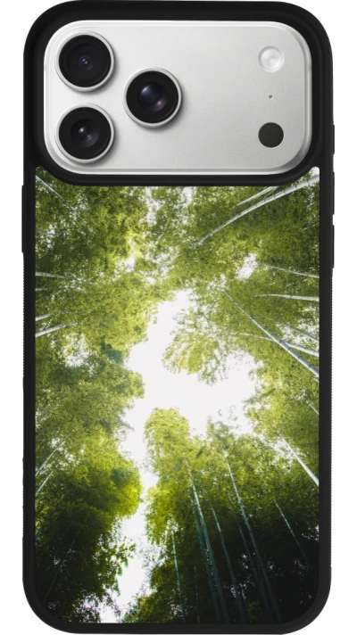 iPhone 17 Pro Max Case Hülle - Silikon schwarz Spring 23 forest blue sky