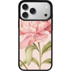 iPhone 17 Pro Max Case Hülle - Silikon schwarz Just Bloom Spring 2026