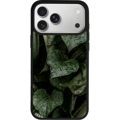 Coque iPhone 18 Pro Max / 17 Pro Max - Silicone rigide noir Spring 23 fresh plants