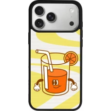 iPhone 17 Pro Max Case Hülle - Silikon schwarz Summer drink 2026