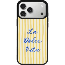iPhone 17 Pro Max Case Hülle - Silikon schwarz The good life 2026