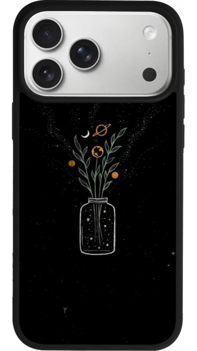iPhone 17 Pro Max Case Hülle - Silikon schwarz Vase black