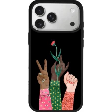 Coque iPhone 17 Pro Max - Silicone rigide noir Womens day 2026 2