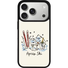 Coque iPhone 18 Pro / 17 Pro - Silicone rigide noir After the sky 2026