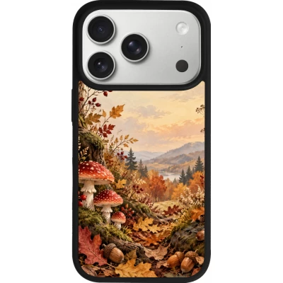 iPhone 17 Pro Case Hülle - Silikon schwarz Autumn 26 Illustrated Autumn
