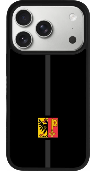 iPhone 17 Pro Case Hülle - Silikon schwarz Kanton GE schwarz