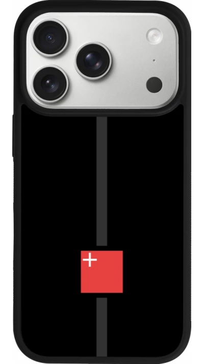 iPhone 17 Pro Case Hülle - Silikon schwarz Kanton SZ schwarz