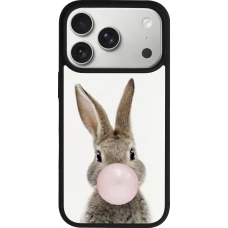 iPhone 17 Pro Case Hülle - Silikon schwarz Easter 2023 bubble gum bunny