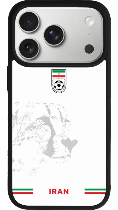 iPhone 17 Pro Case Hülle - Silikon schwarz Iran 2026 personalisierbares Fussballtrikot