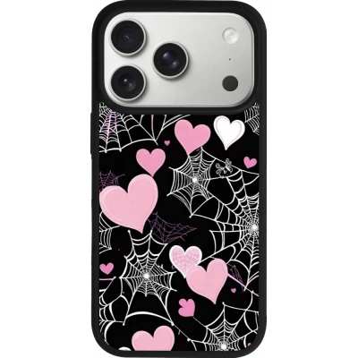 iPhone 17 Pro Case Hülle - Silikon schwarz Halloween 2024 girly