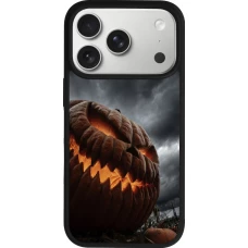 iPhone 18 Pro / 17 Pro Case Hülle - Silikon schwarz Halloween 2026 The Wicked Pumpkin