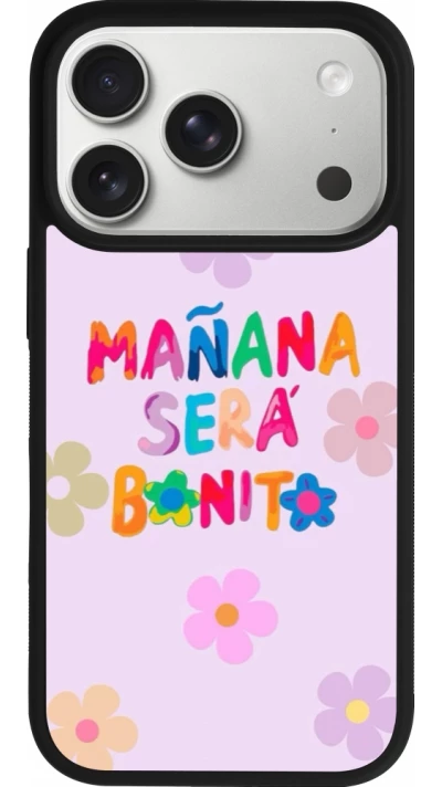 iPhone 17 Pro Case Hülle - Silikon schwarz Karol G Manana sera bonito