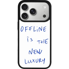 iPhone 17 Pro Case Hülle - Silikon schwarz Offline is the new luxury