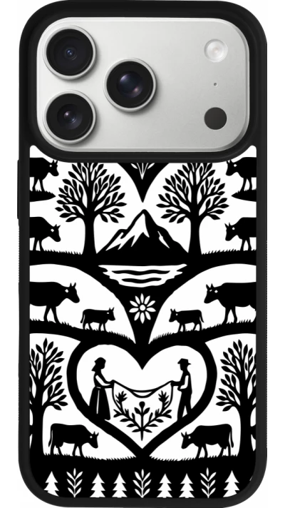 iPhone 17 Pro Case Hülle - Silikon schwarz Poya Schweiz 2